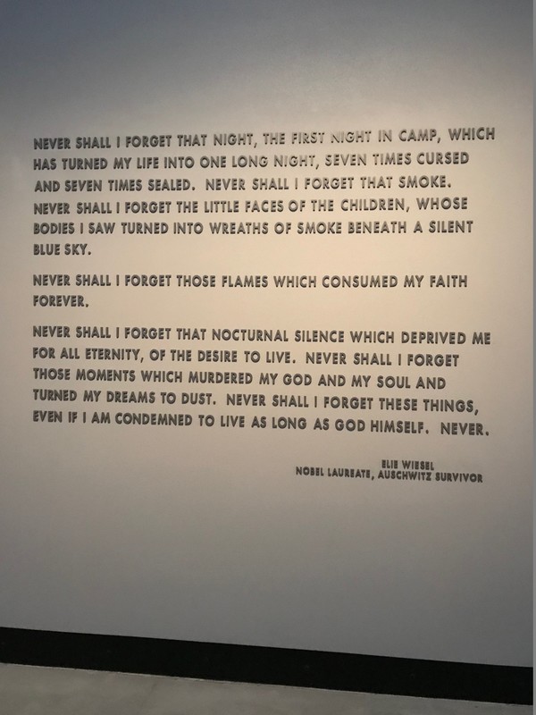 Display at Holocaust Museum