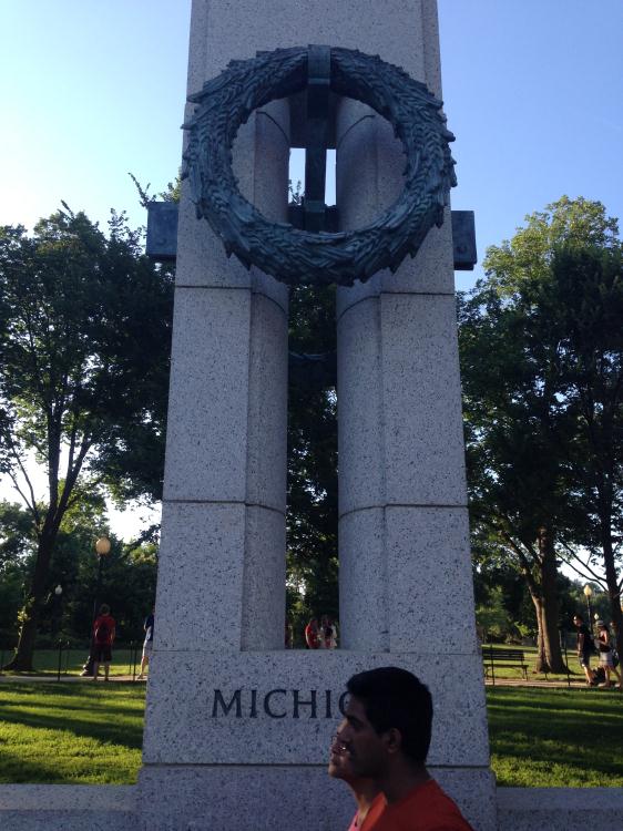 a Michigan monument